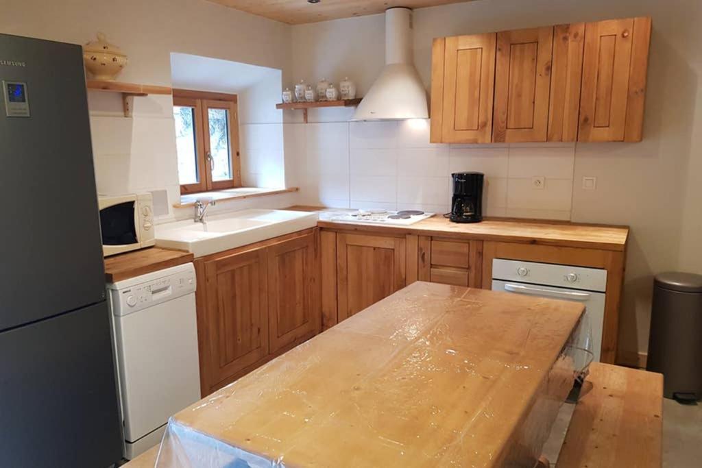 בונואל-סור-ארק Chalet A La Montagne 10 Places 4 Chambres מראה חיצוני תמונה